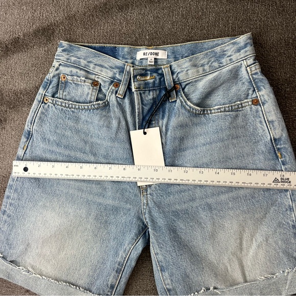 NWT Re/Done 90’s Comfy Organic Cotton Denim Jean Shorts Size 25 - Picture 15 of 15